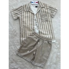 Omont Sıfır Kol Badili  Gömlekli 3 Lü Erkek Takım