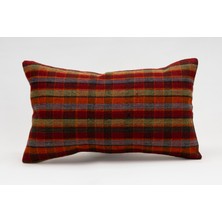 Kilim Wholesale El Yapımı Kilimden Yapılmış Vintage Kırlent Kılıfı, Yün, 30X50 cm