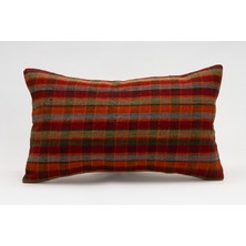Kilim Wholesale El Yapımı Kilimden Yapılmış Vintage Kırlent Kılıfı, Yün, 30X50 cm