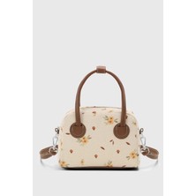 Housebags Çok Yönlü Vintage Pu Deri Papatya Desenli Çanta 275 Ergonomik Tasarım ve Şıklık