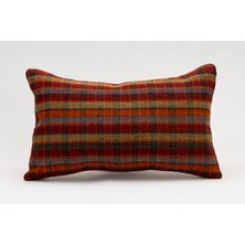 Kilim Wholesale El Yapımı Kilimden Yapılmış Vintage Kırlent Kılıfı, Yün, 30X50 cm