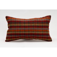 Kilim Wholesale El Yapımı Kilimden Yapılmış Vintage Kırlent Kılıfı, Yün, 30X50 cm
