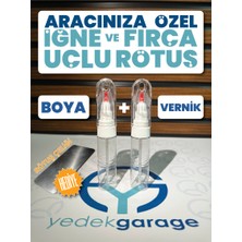 Renault Megane R.s Rqh + Vernik | Demir Mavi |rötuş Boyası Iğne ve Fırça Uçlu 25ML.