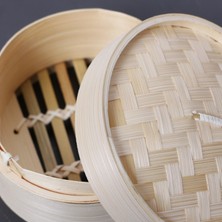Mylamp Dim-Sum  Bambu Buharda Pişirme ve Saklama Kabı 14 cm