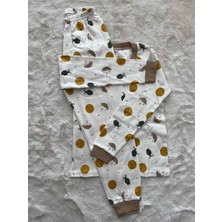 Insan Surat  Desenli Pijama Takımı