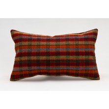 Kilim Wholesale El Yapımı Kilimden Yapılmış Vintage Kırlent Kılıfı, Yün, 30X50 cm