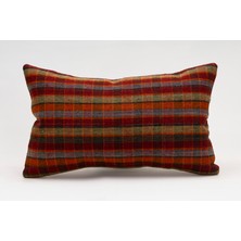 Kilim Wholesale El Yapımı Kilimden Yapılmış Vintage Kırlent Kılıfı, Yün, 30X50 cm
