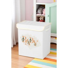 Baby Dolap Içi Organizer Oyuncak Kutusu Eşya Çamaşır Saklama Sepeti Düzenleyici Kutu 3lü Set