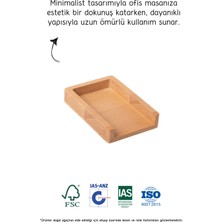 Ahşap Kartvizitlik