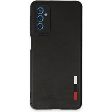 Samsung Galaxy M52 5g Kılıf Loop Deri Silikon - Siyah