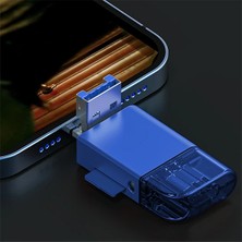 Ally USB 3.0+Type-C+Lightning Sd Kart Okuyucu - Hızlı Card READER-(1903) - ALVN4058-5787