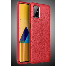 Samsung Galaxy M51 Kılıf Auto Focus Kapak - Kırmızı - ALVN3391-8735