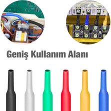 Ally 5 Renk Makaron Isı Ile Daralan Kablo Seti 530 Adet 8 Boy SET-(1903) - ALVN9954-9082