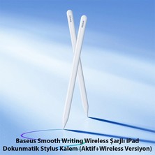 Baseus Smooth Writing Wireless Şarjlı iPad Dokunmatik Stylus Kalem (Aktif+Wireless - ALVN8737-389