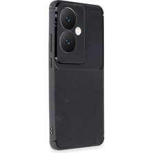 Oppo Reno 11F Kılıf Auto Focus Karbon Kapak - Siyah - ALVN2036-8083