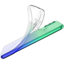 Huawei Y6P Kılıf Lüx Şeffaf Silikon - Şeffaf - ALVN9329-4367