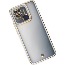Xiaomi Redmi 10C Kılıf Liva Lens Silikon - Beyaz - ALVN7092-8088