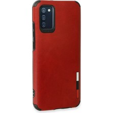 Samsung Galaxy A03S Kılıf Loop Deri Silikon - Kırmızı - ALVN7975-2225