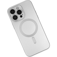iPhone 14 Pro Kılıf Moshi Lens Magneticsafe Silikon - Gümüş - ALVN2823-7162