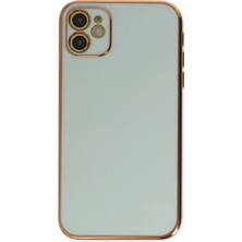 iPhone 12 Kılıf Volet Silikon - Açık Yeşil - ALVN9208-9601