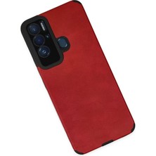 Tecno Pova Neo Kılıf Loop Deri Silikon - Kırmızı - ALVN9352-5277