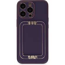 iPhone 14 Pro Max Kılıf Coco Elit Kapak - Derin Mor - ALVN2369-8193