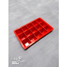 1 Adet Yeniden Kullanılabilir Silikon Buz Küpü Tepsisi - 15 Delikli, Bpa'sız, Esnek Yığınlanabilir