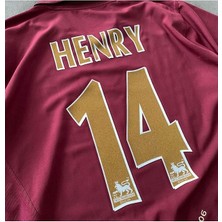 A.r.s.e.n.a.l 2005/06 Sezonu Thierry Henry Özel Nostalji Forması