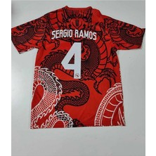 R.e.a.l M.a.d.r.i.d 2023/24 Yeni Sezon Sergio Ramos Özel Konsept Forması (Red)