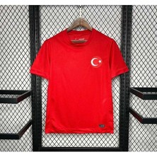 Türkiye Euro 2024 Merih Demiral Iç Saha Forması (Red))