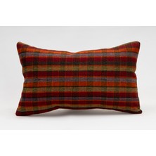 Kilim Wholesale El Yapımı Kilimden Yapılmış Vintage Kırlent Kılıfı, Yün, 30X50 cm