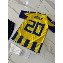 F.ener.bah/çe Alex De Souza Nostalji Çocuk Forması 4lü Set Şort Çorap Bileklik Hediye
