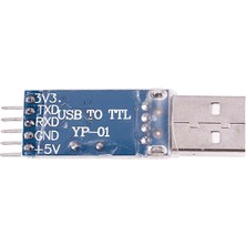 PL2303 Usb‑ttl / RS232 Seri Çevirici Dönüştürücü – 3,3 v & 5 v Seçilebilir, 1 mbps’ye Kadar Hız, Tam Sürücü Desteği