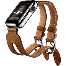 Ally Apple Watch 7-8 41MM 6-5-4 40MM Çift Kayış Kordon Kayış 3-2-1 38MM-(1903) - ALVN1189-1973