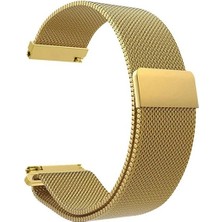 Mijobs Xiaomi Amazfit Bip Metal Milano Loop Kayış KORDON-(1903) - ALVN5879-3712