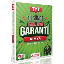 Paraf Yayınları Tyt Kimya 10 Günde Temel Atma Garanti Video Ders Kitabı