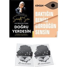 Kaybolduysan Doğru Yerdesin ve Baktığın Benim Gördüğün Sensin + Hediyeli