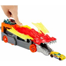 Hot Wheels Fırlatıcı ve Taşıyıcı Ejderha GTK42