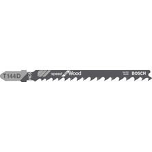 Bosch Ekonomik Seri Ahşap Için T 144 D Dekupaj Testeresi Bıçağı - 100'LÜ Paket