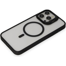 Joko iPhone 15 Pro Max Kılıf Roblox Lens Magsafe Standlı Kapak - Siyah