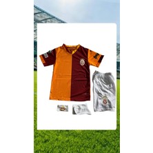 Ga.la.tâ.sa.rây.5-Yıldızlı #10 / Sane ./ 2024/25 Iç Saha Kırmızı Forma 4lü Set 5-Yıldızlı Çocuk