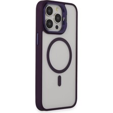Joko iPhone 14 Pro Max Kılıf Roblox Lens Magsafe Standlı Kapak - Derin Mor
