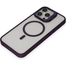 Joko iPhone 14 Pro Max Kılıf Roblox Lens Magsafe Standlı Kapak - Derin Mor