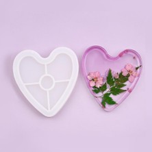 ElHobi Reçine Epoksi ve Beton Kalıbı - Kalp -Kod:377