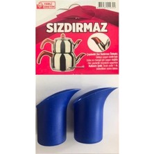 4'lü Çaydanlık Sıvı Sızdırma Önleyici Gıdaya Uygun Üretilmiştir Yanm Yapışma Erime Yapmaz