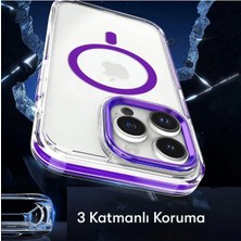 iPhone 15 Bella Magsafe Kapak - Mavi