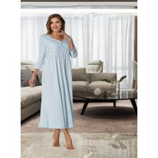 Dvina Effortt Lohusa Gecelik Mavi - 3012