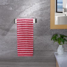 Paslanmaz Çelik Havlu Askısı ve peçetelik – Yapışkanlı, Deliksiz Montaj, Banyo & Mutfak Için Uygun