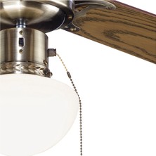 Ahşap Kanat Tavan Vantilatörü 107 cm 1XE27