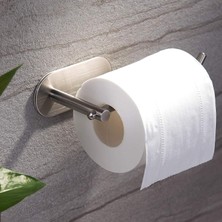 Modern Paslanmaz Çelik Duvar Tipi Tuvalet Kağıdı Tutucu YAPIŞKANLI
